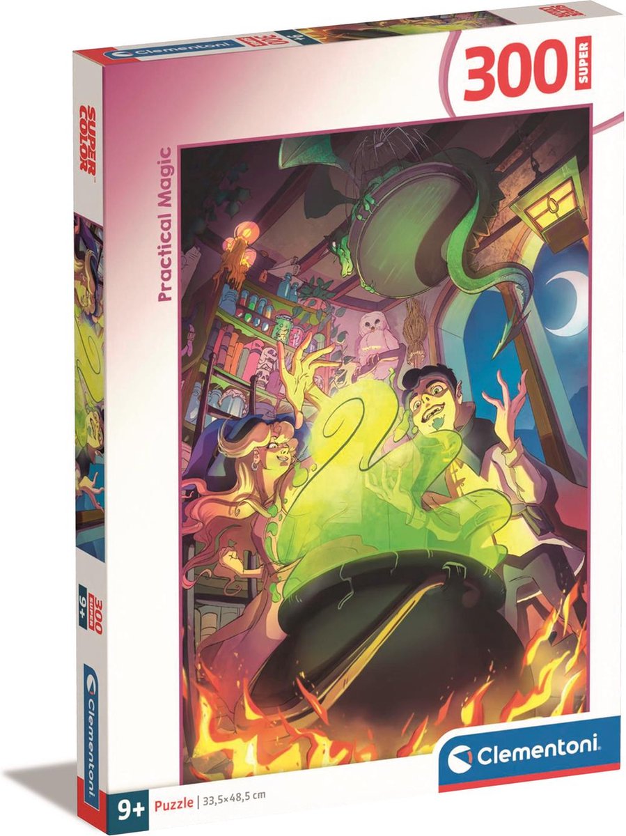 Clementoni - Kinderpuzzel - 300 Stukjes - Magic Puzzel - Magische Kleurenervaring - Vanaf 9 Jaar