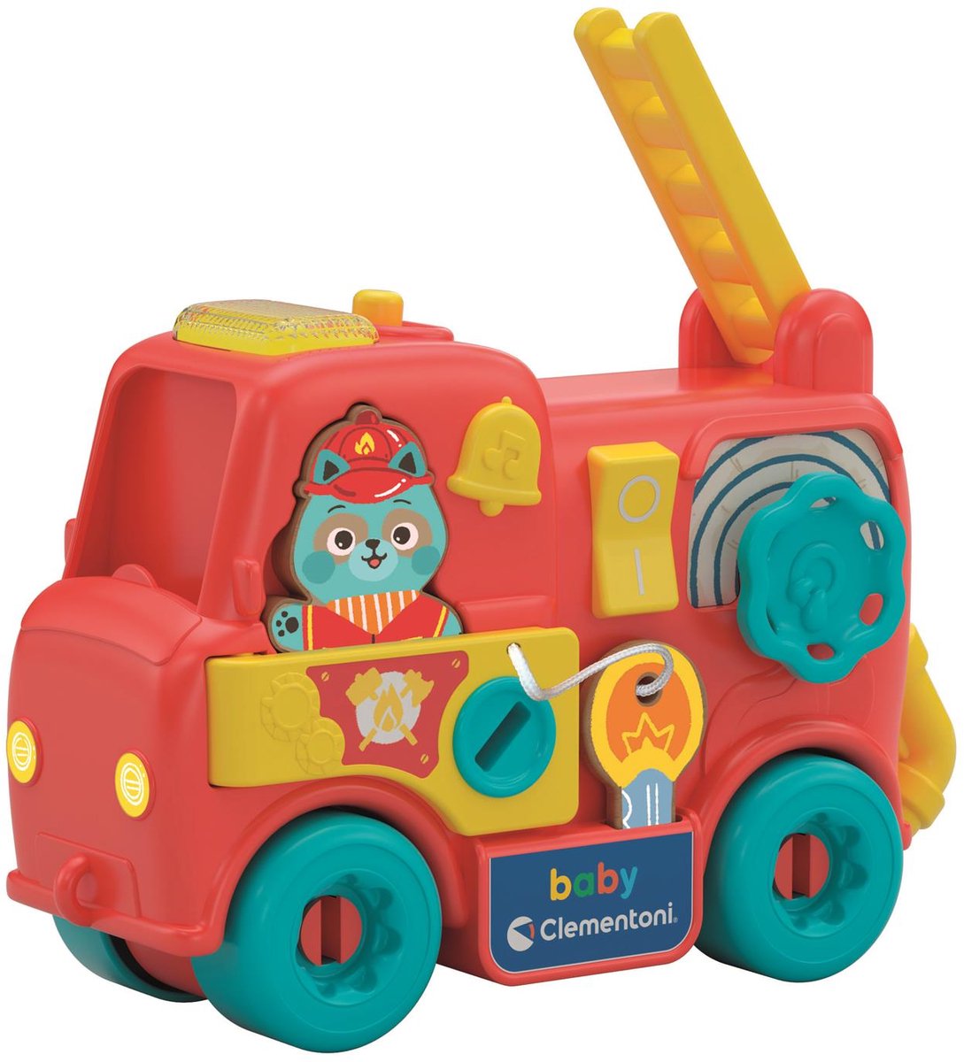   - Montessori Baby speelgoed - Brandweerwagen - vanaf 18 maanden