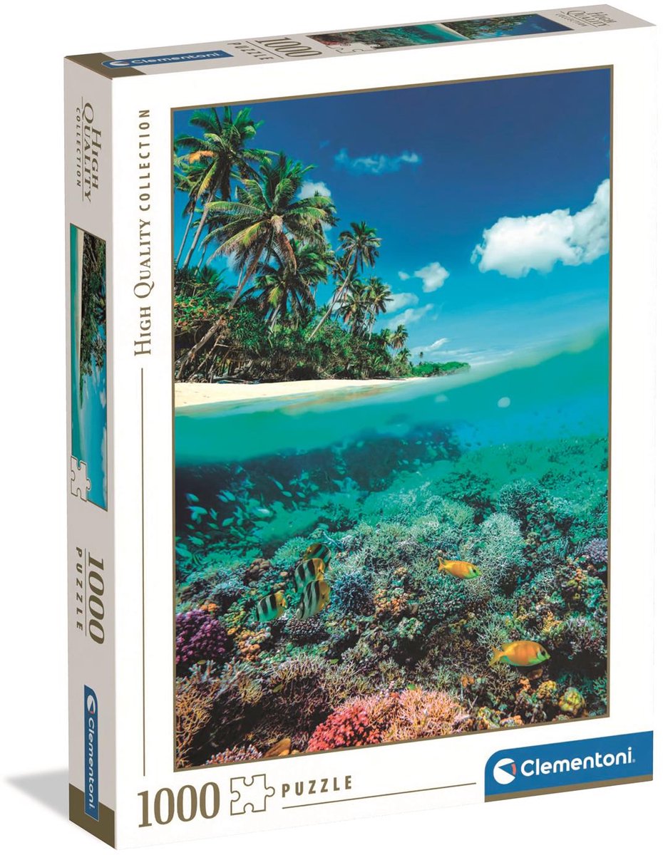 Clementoni - Puzzel - 1000 Stukjes - Zomerparadijs - Puzzel Voor Volwassenen - High Quality Collection