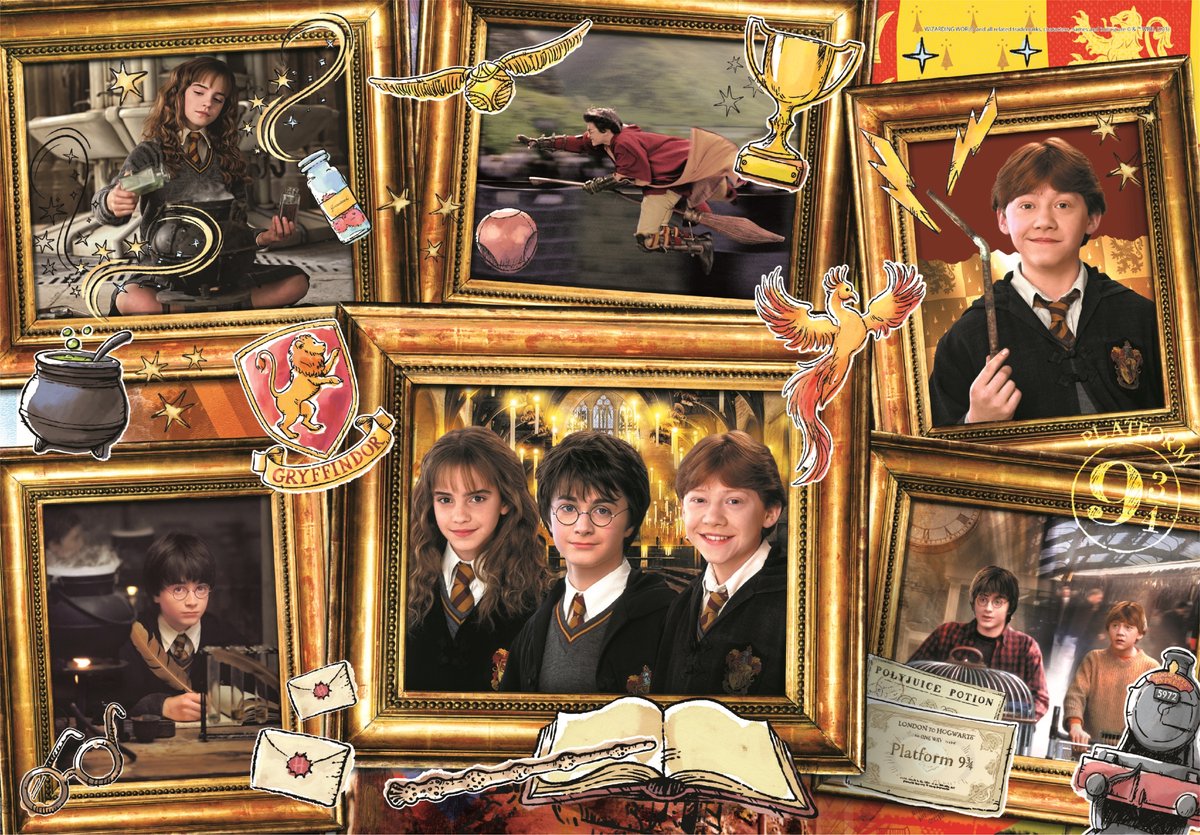Clementoni - Puzzel - 180 Stukjes - Harry Potter 2023 - Puzzel Voor Kinderen en Volwassenen