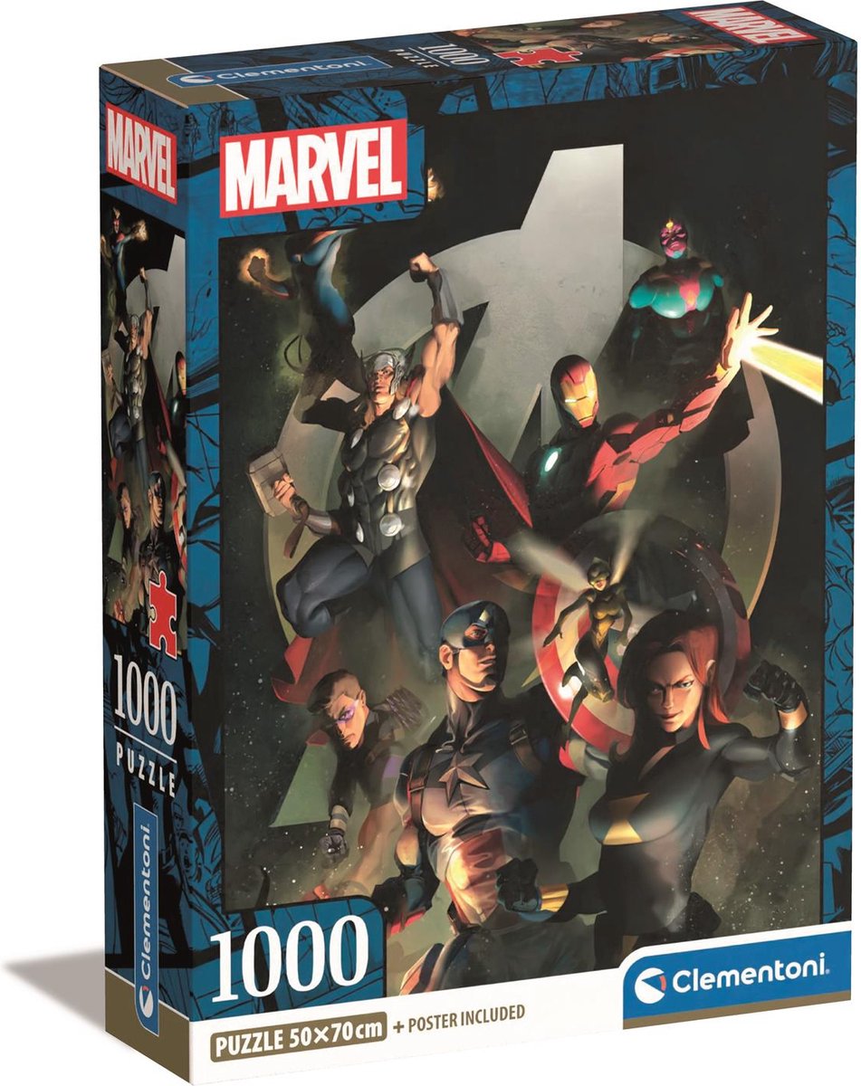 Clementoni - Puzzel - Marvel Avengers - 100 stukjes - vanaf 14 jaar