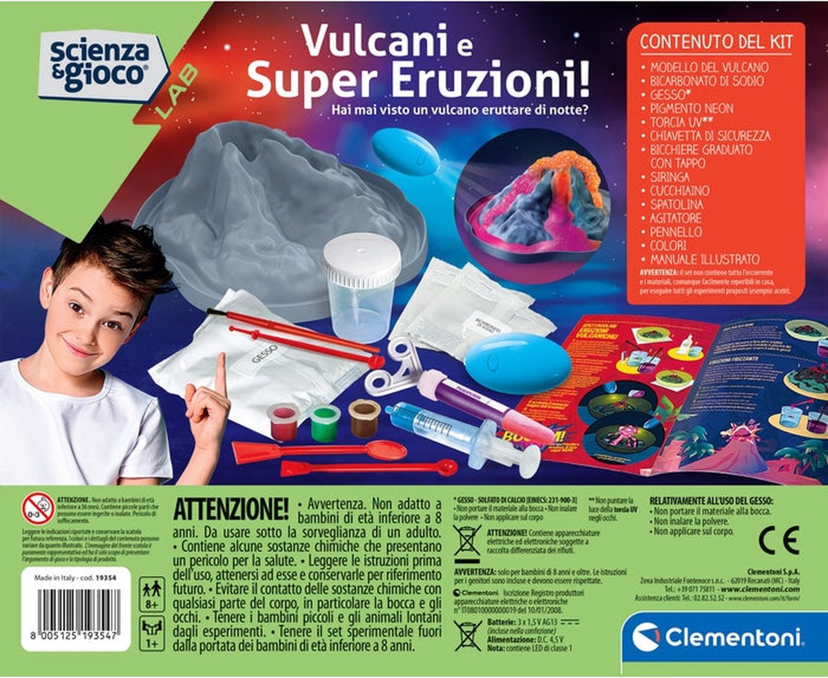 Clementoni - Vulkanen en superuitbarstingen