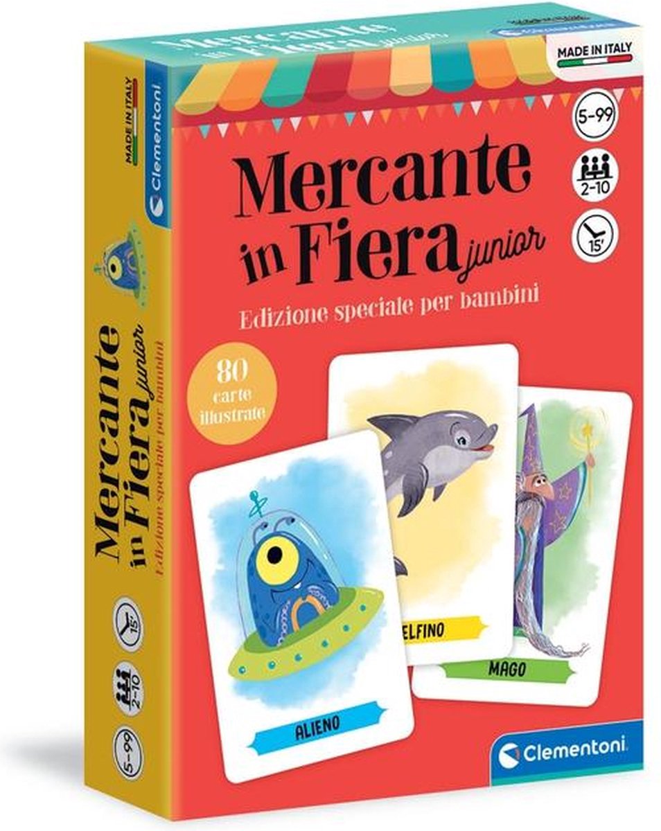 Clementoni 16290 Kaartspel Leren