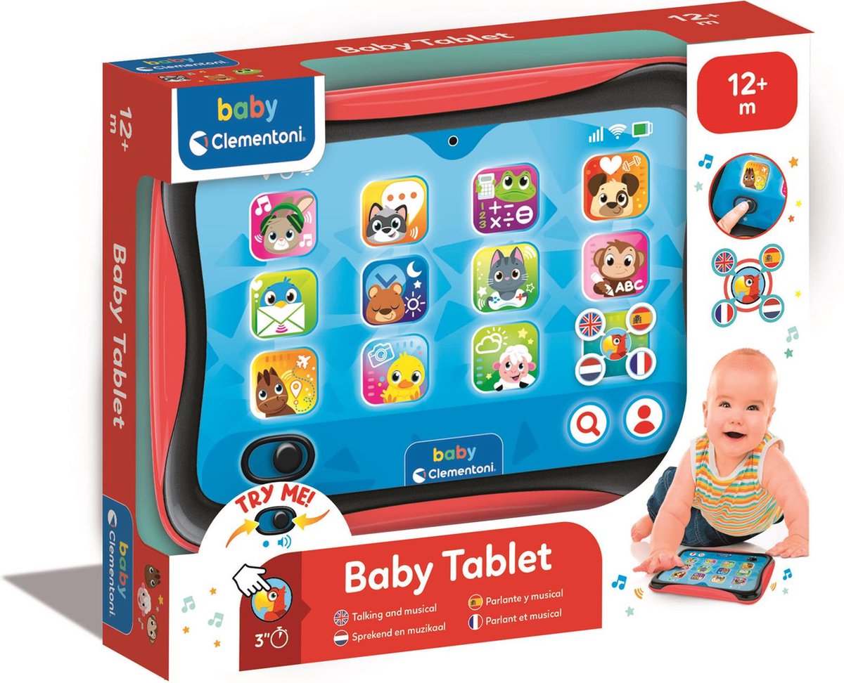 Clementoni Baby - Sprekende tablet met muziek - vanaf 12 maanden