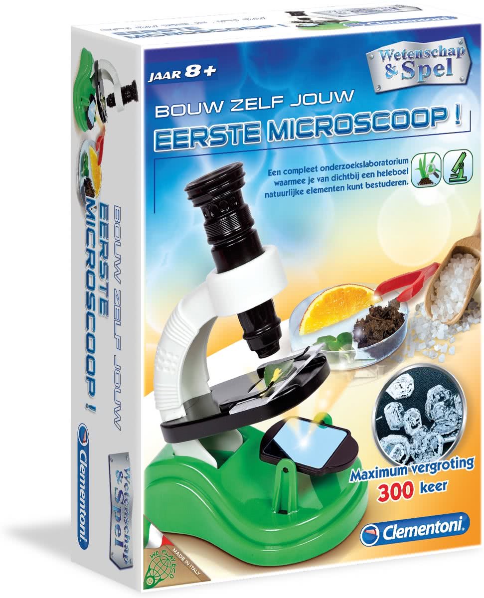Clementoni Bouw zelf jouw eerste microscoop