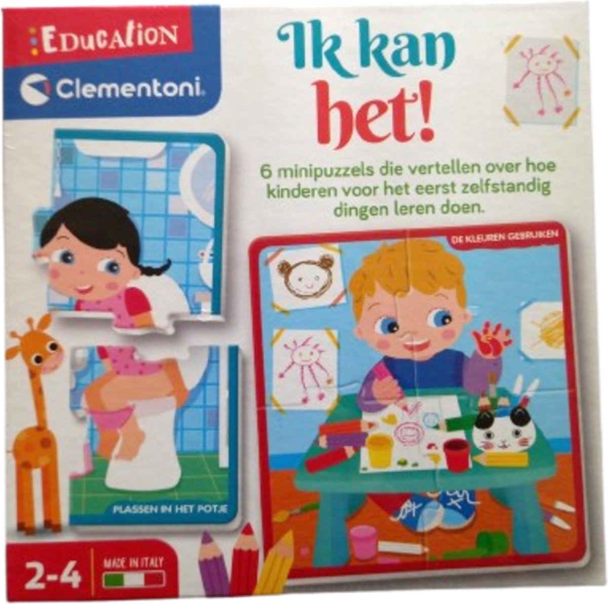Clementoni Ik kan het minipuzzel