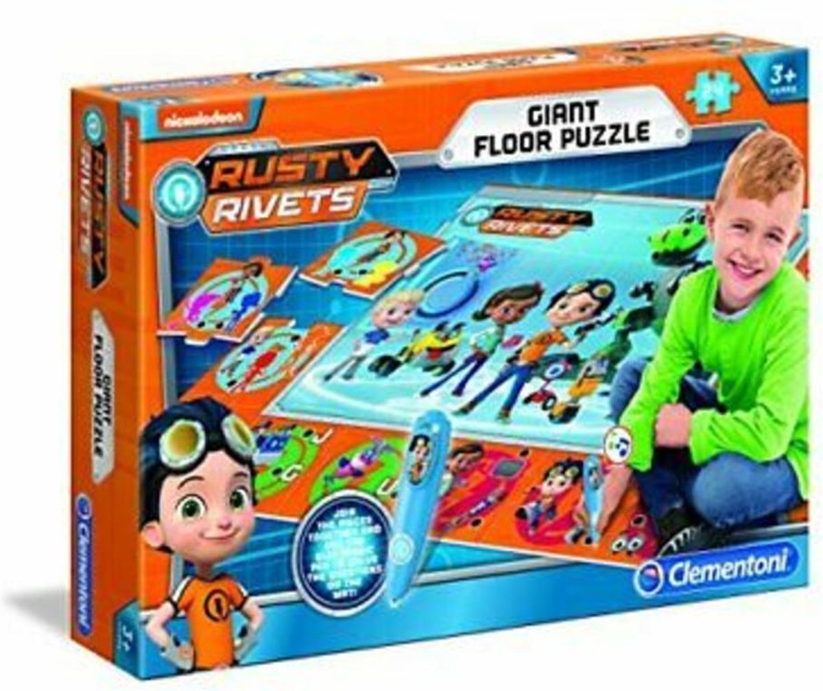   Interactive Rusty Rivets Vloer Puzzle 24 stukjes