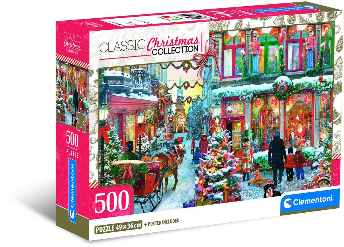 Clementoni Legpuzzel De Vreugde Van Kerstmis - 500st.