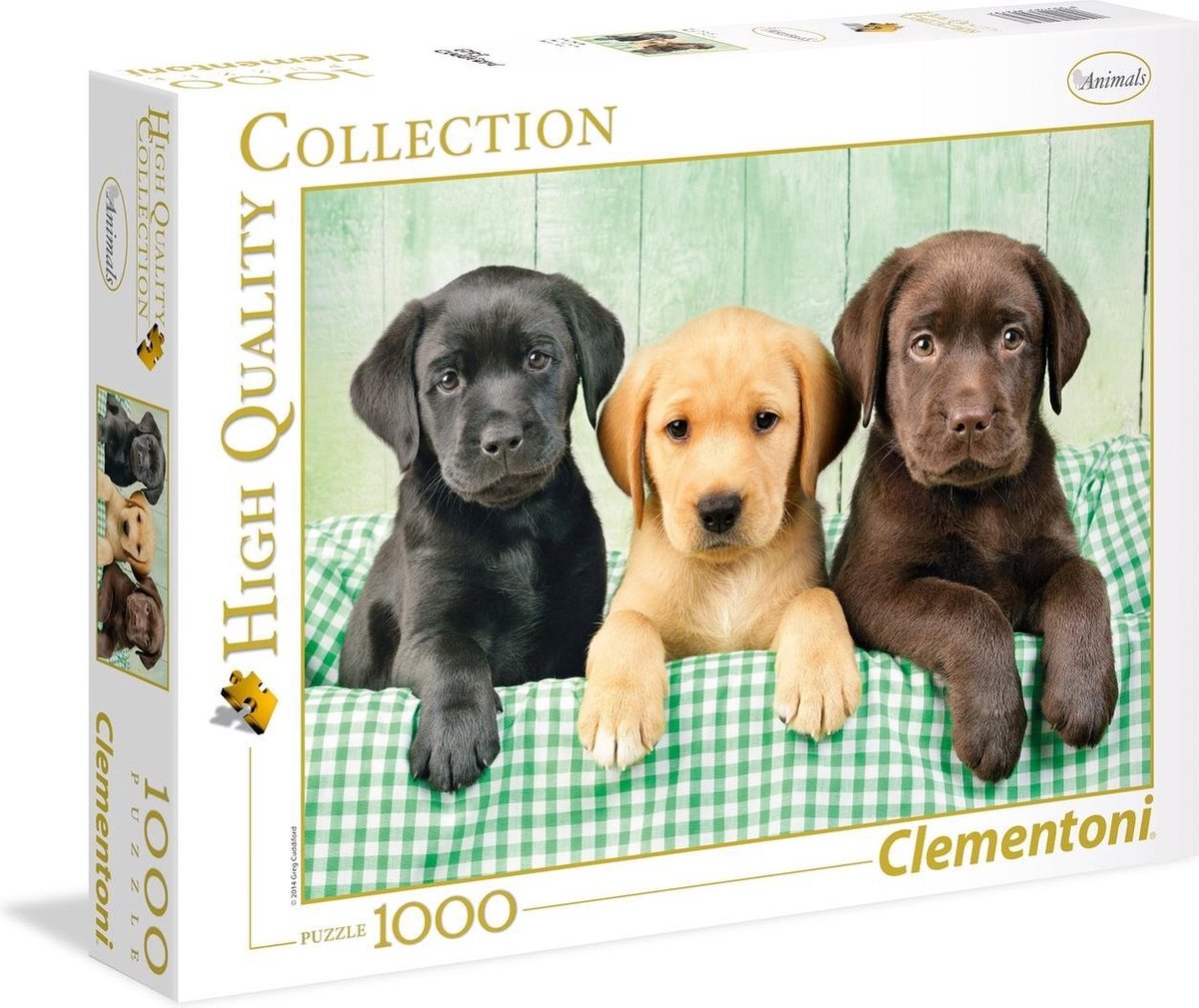 Clementoni Legpuzzel Labrador Hq 1000 Stukjes