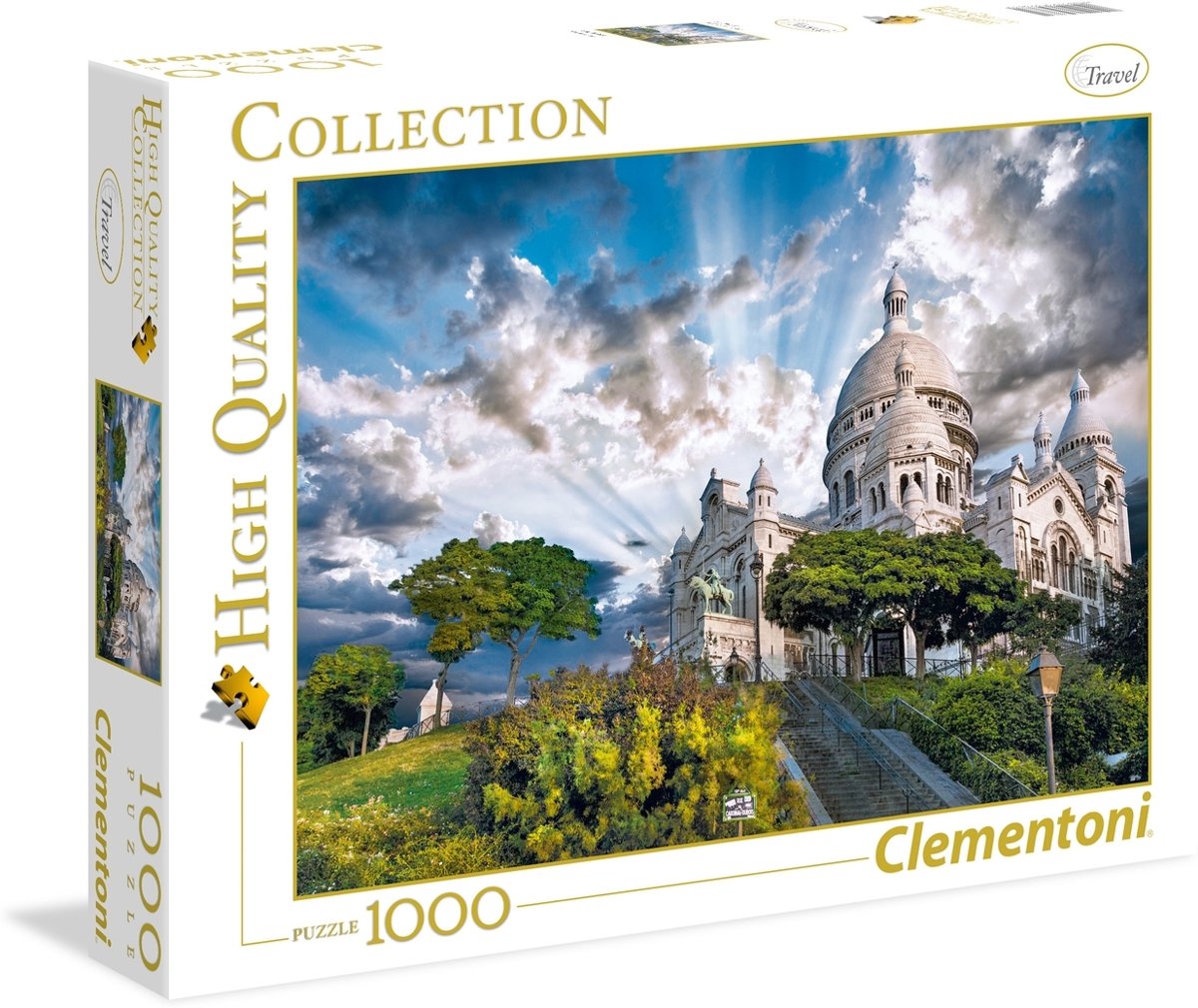 Clementoni Puzzel Montmartre 1000 Stukjes