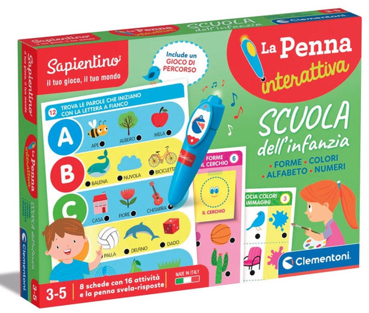 Clementoni Sapientino 16748 educatief speelgoed