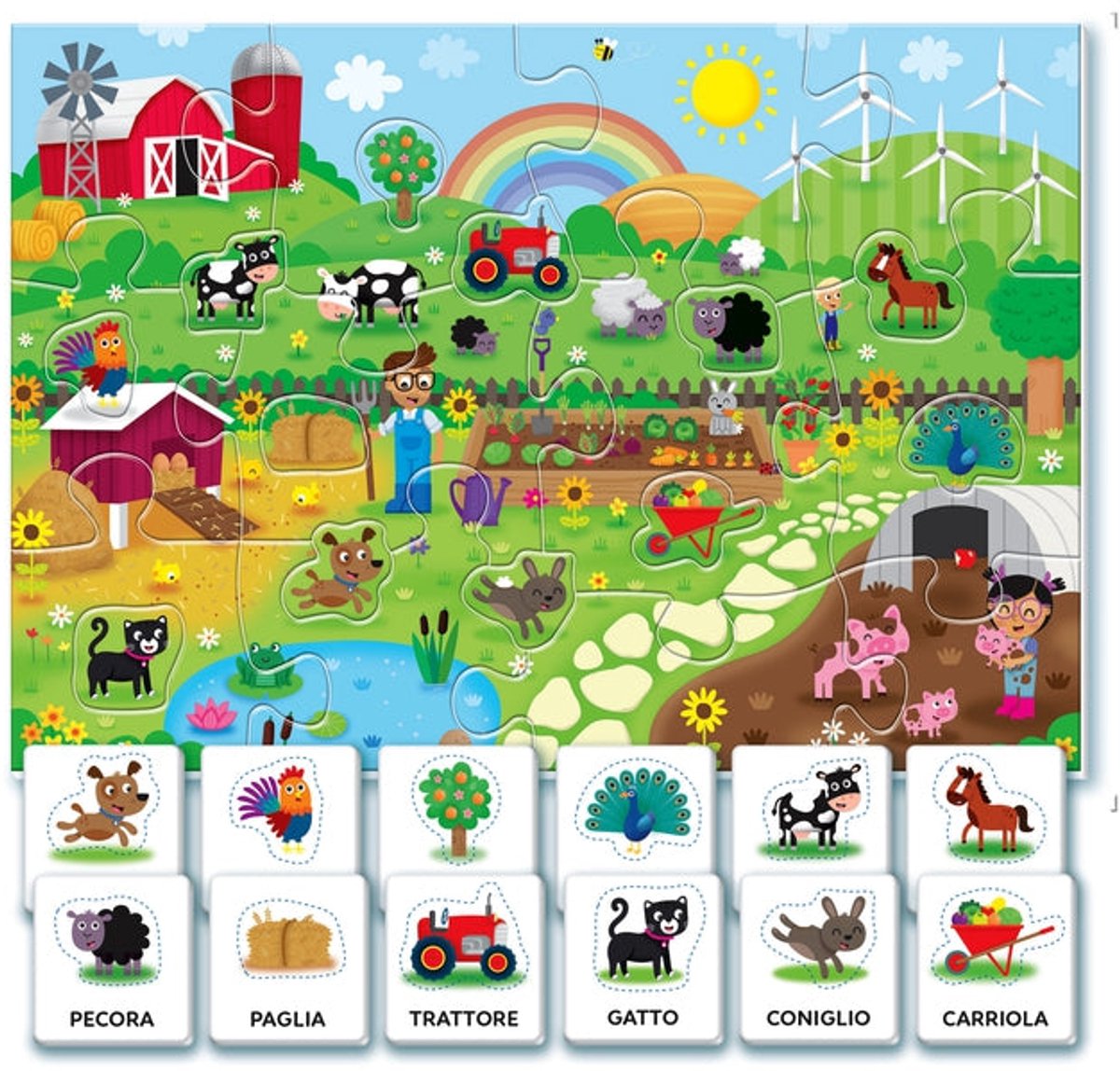 Clementoni Sapientino Montessori - Parole In Fattoria
