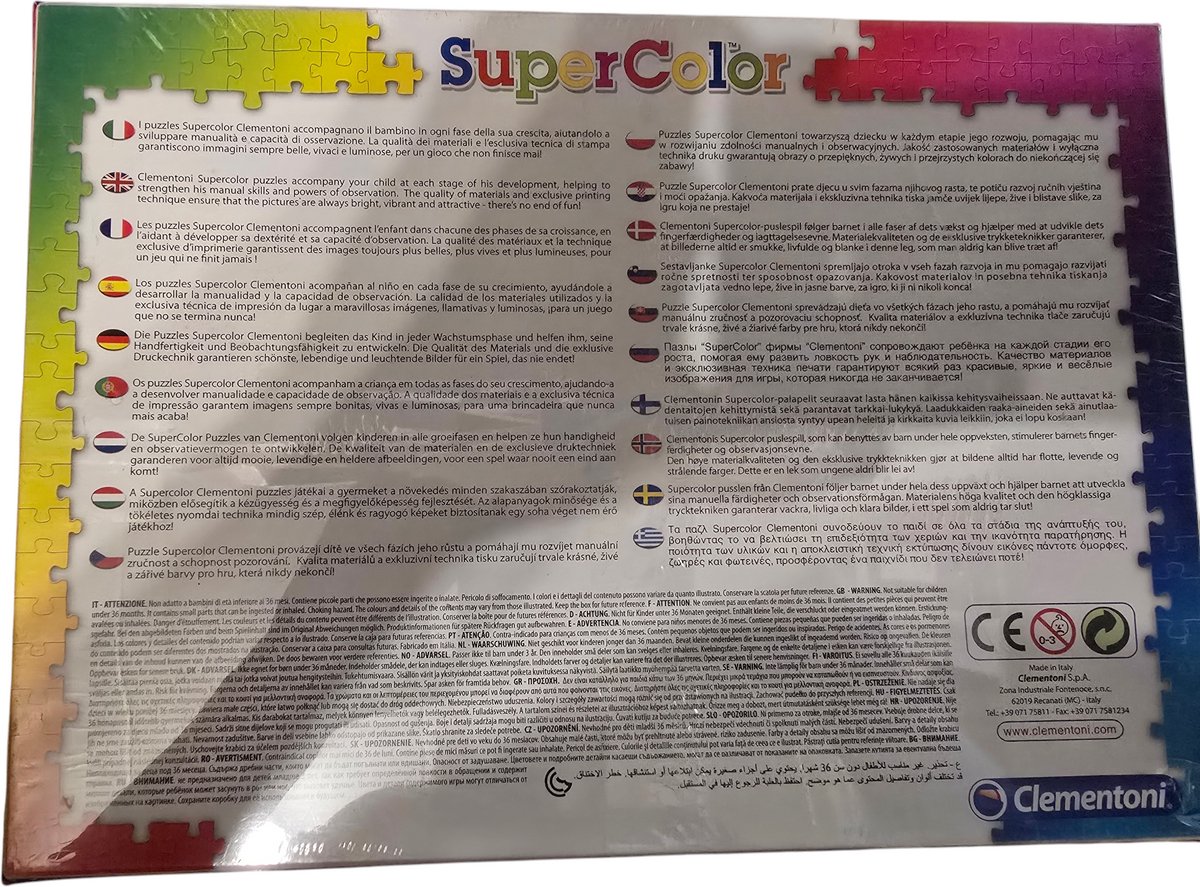 Clementoni Winx club brilliant puzzel 104 stukjes