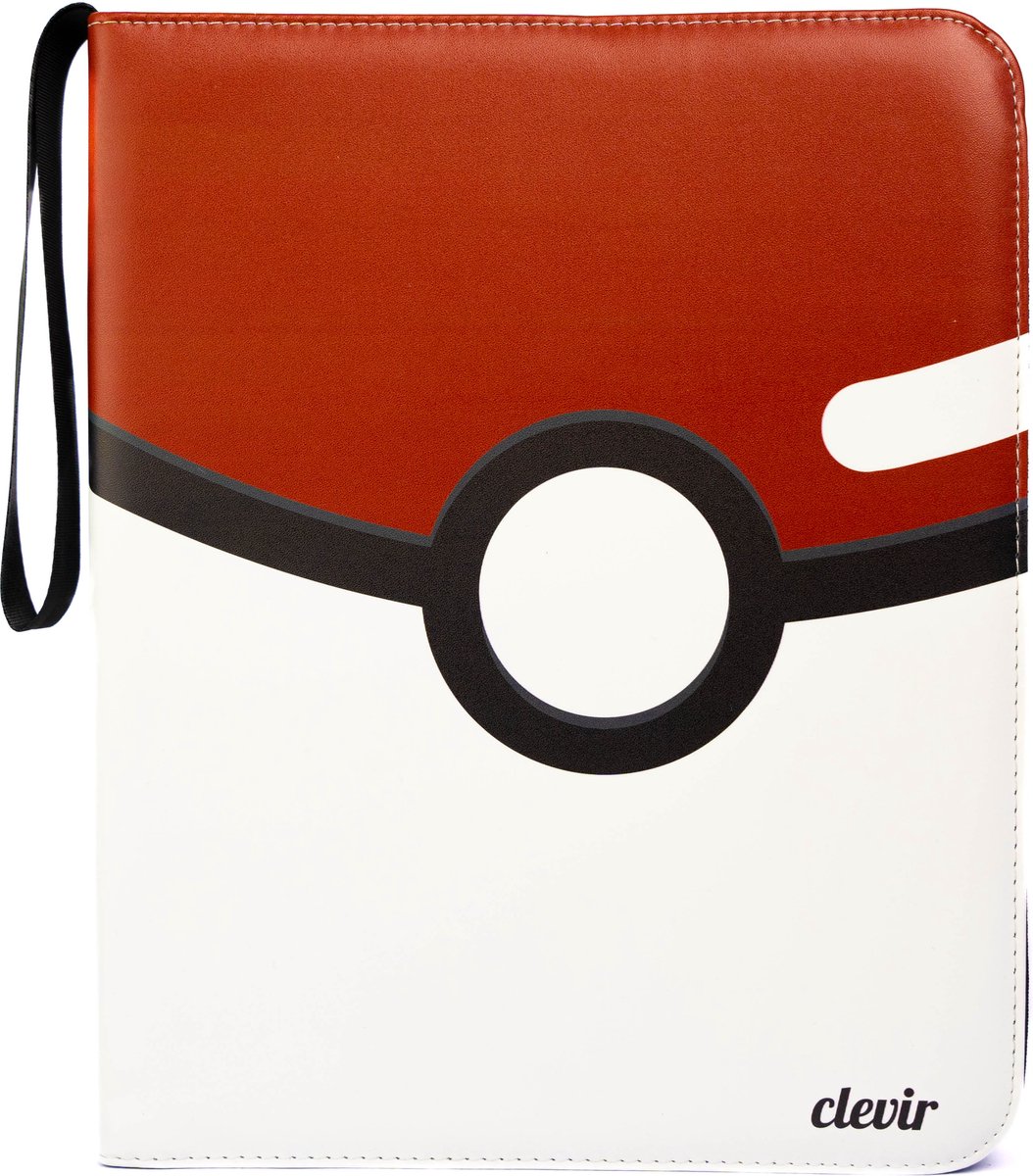 Clevir® verzamelmap - Geschikt voor Pokémonkaarten - 9 pocket binder - Uitbreidbaar
