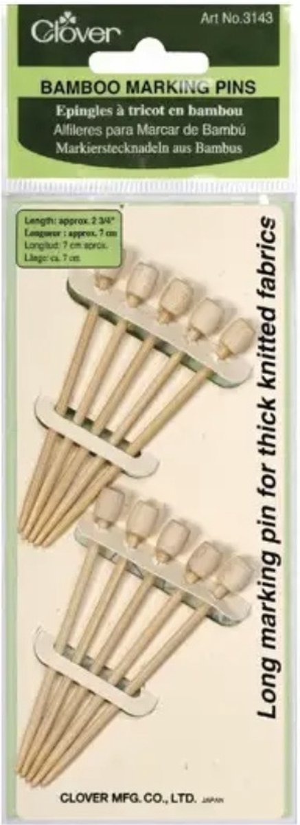 Bamboo markeerspelden