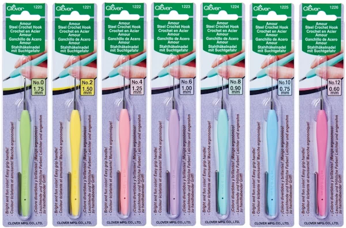 Clover Amour haaknaald 1mm