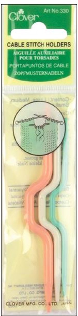   Kabelnaalden - 3stuks