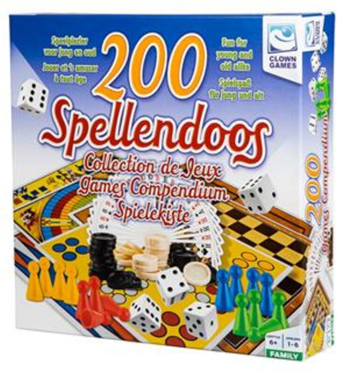 Clown Games Clown Games Spellendoos 200-delig