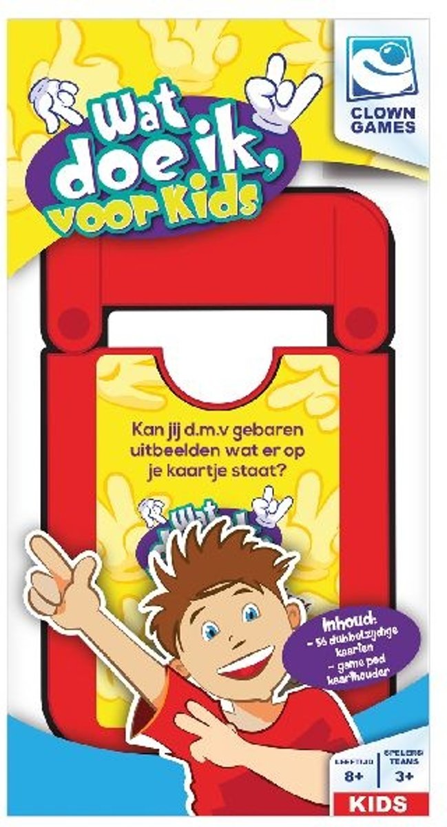 Clown Games Kaartspel Wat Doe Ik Kids