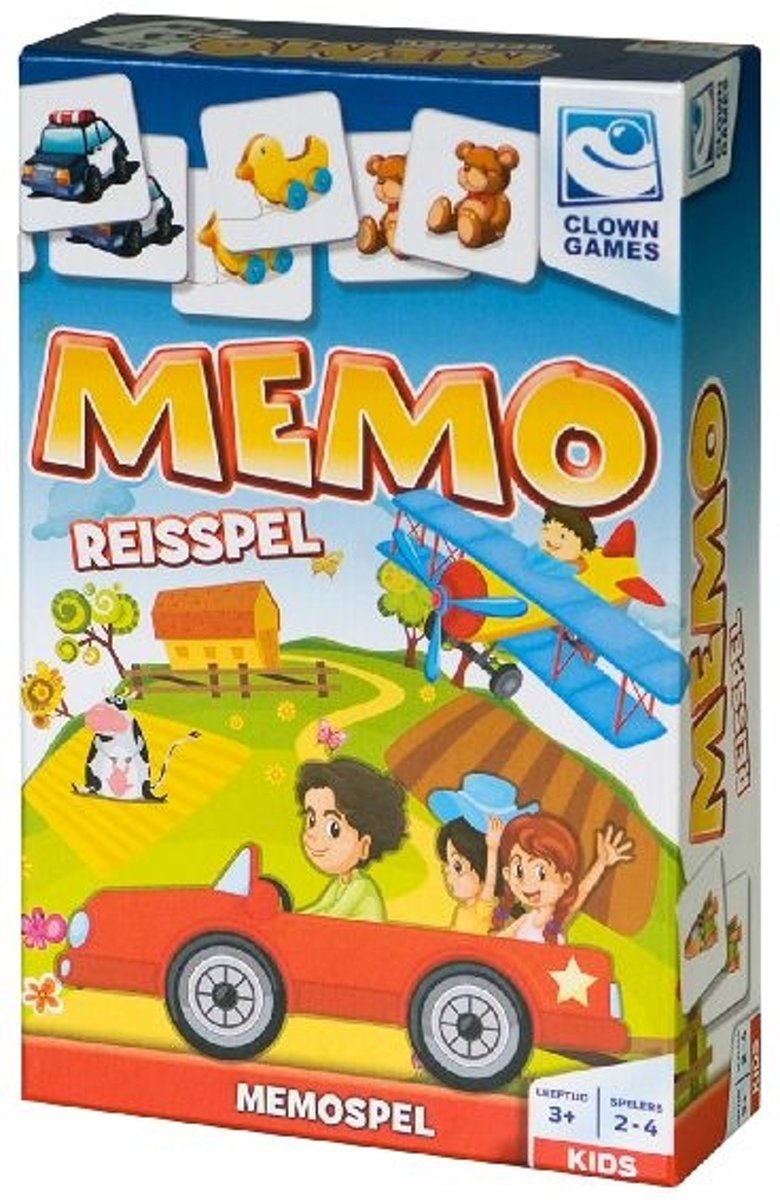 Clown Memo Reisspel
