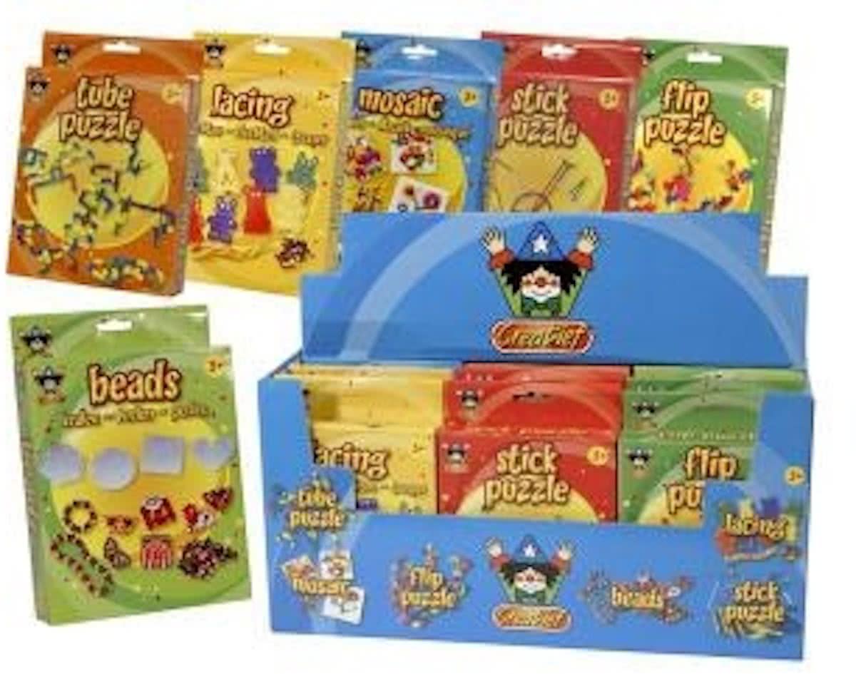 Clown Creative Set met 6 Verschillende Spellen