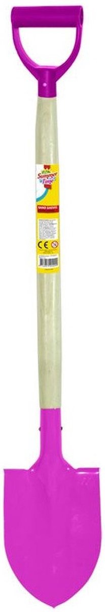 Strandschep/strandschepje - roze - 67 cm - buitenspeelgoed - zandbak