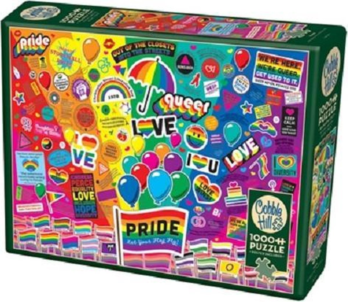 Cobble Hill Legpuzzel Pride Karton 1000 Stukjes