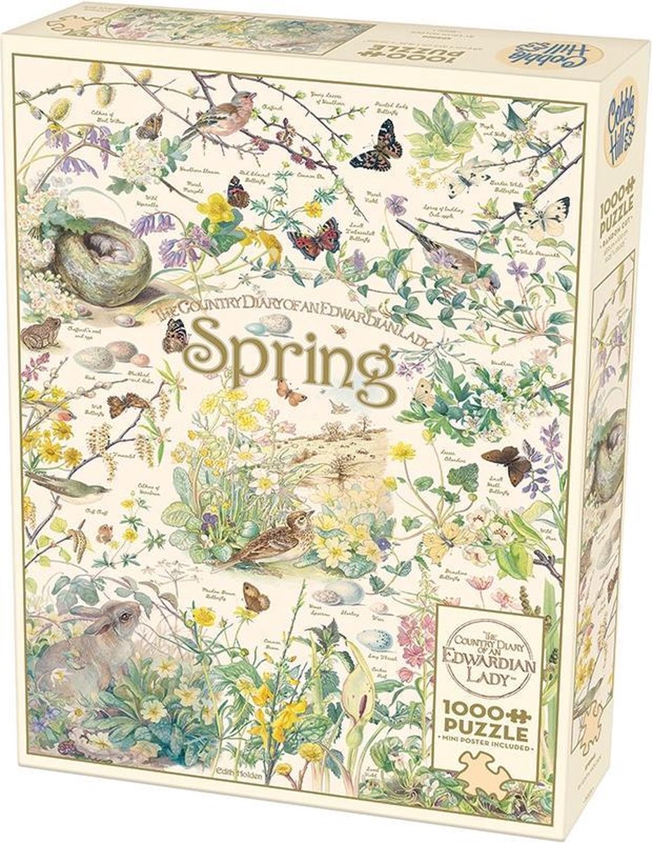 Cobble Hill legpuzzel 1000 stukjes Spring, voorjaar