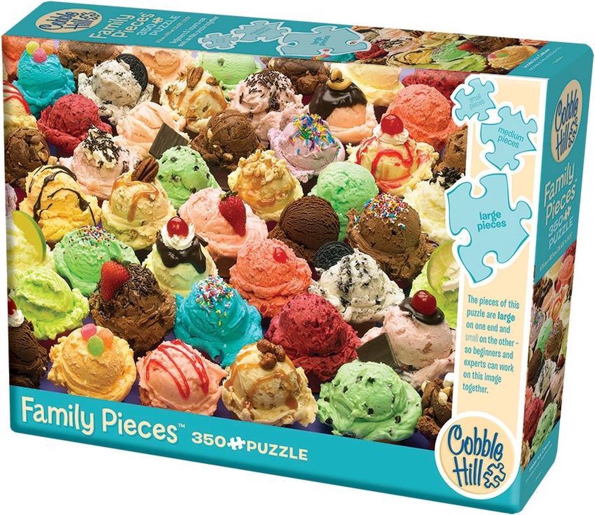 Cobble Hill legpuzzel 350 stukjes ice cream