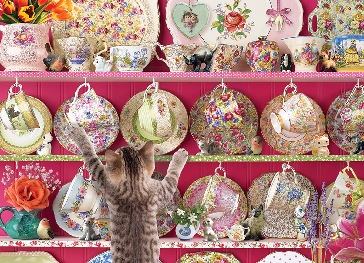 Cobble Hill legpuzzel High Tea High Jinks - 500 stukjes puzzel.