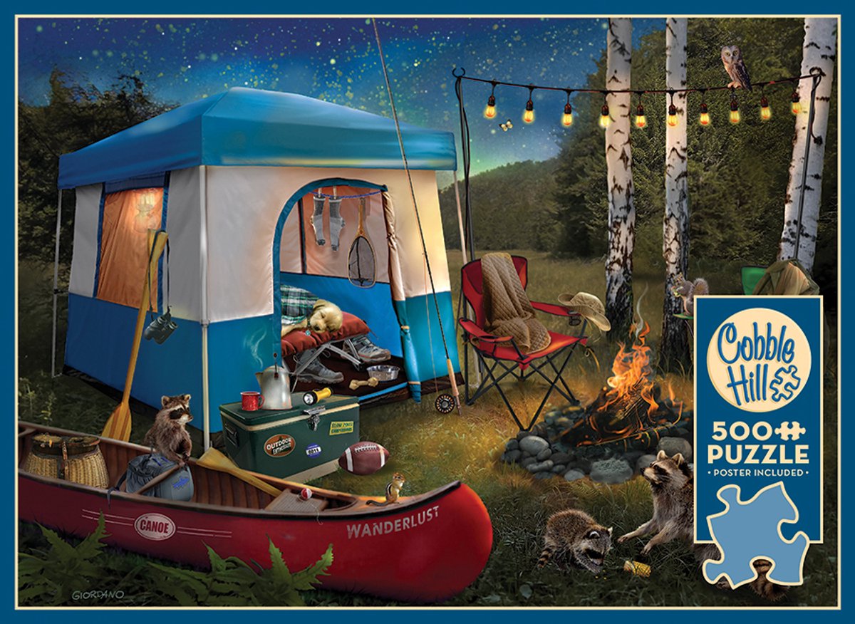 Cobble Hill legpuzzel Wanderlust - 500 stukjes puzzelplezier.
