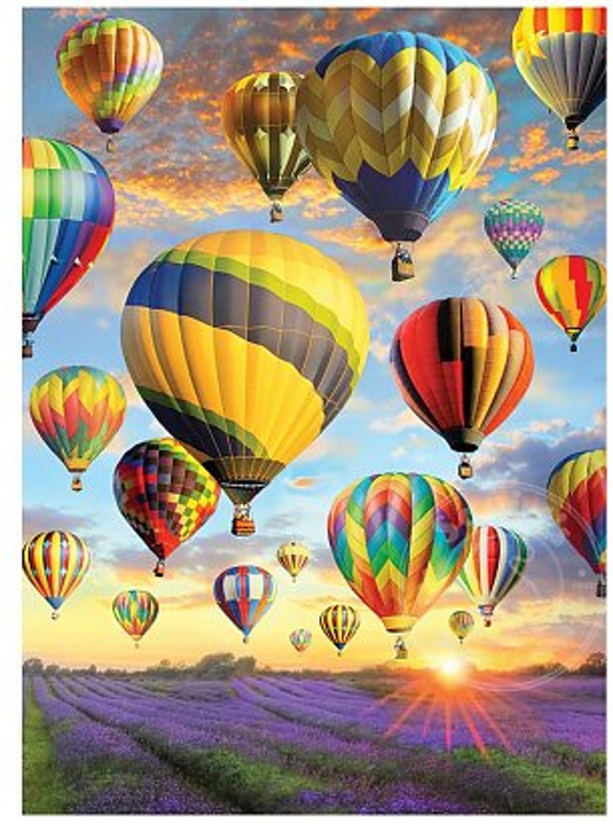Cobble Hill puzzle 1000 pieces - Hot Air Balloons