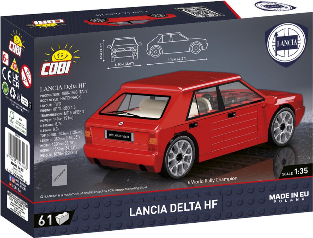 COBI 1987 Lancia Delta HF - COBI-24508