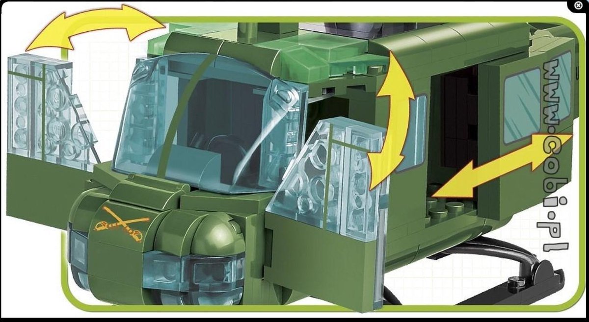 COBI 2232 Air Cavalary Huey