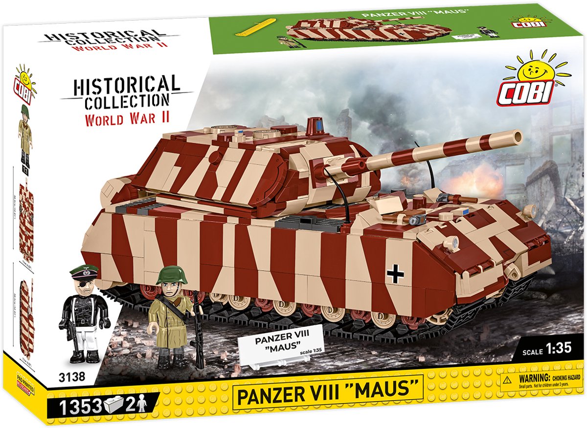 COBI 3138 Panzer VIII Maus