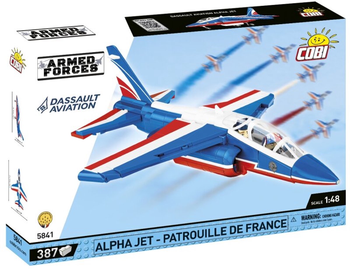 COBI Alpha Jet Patrouille de France - COBI-5841