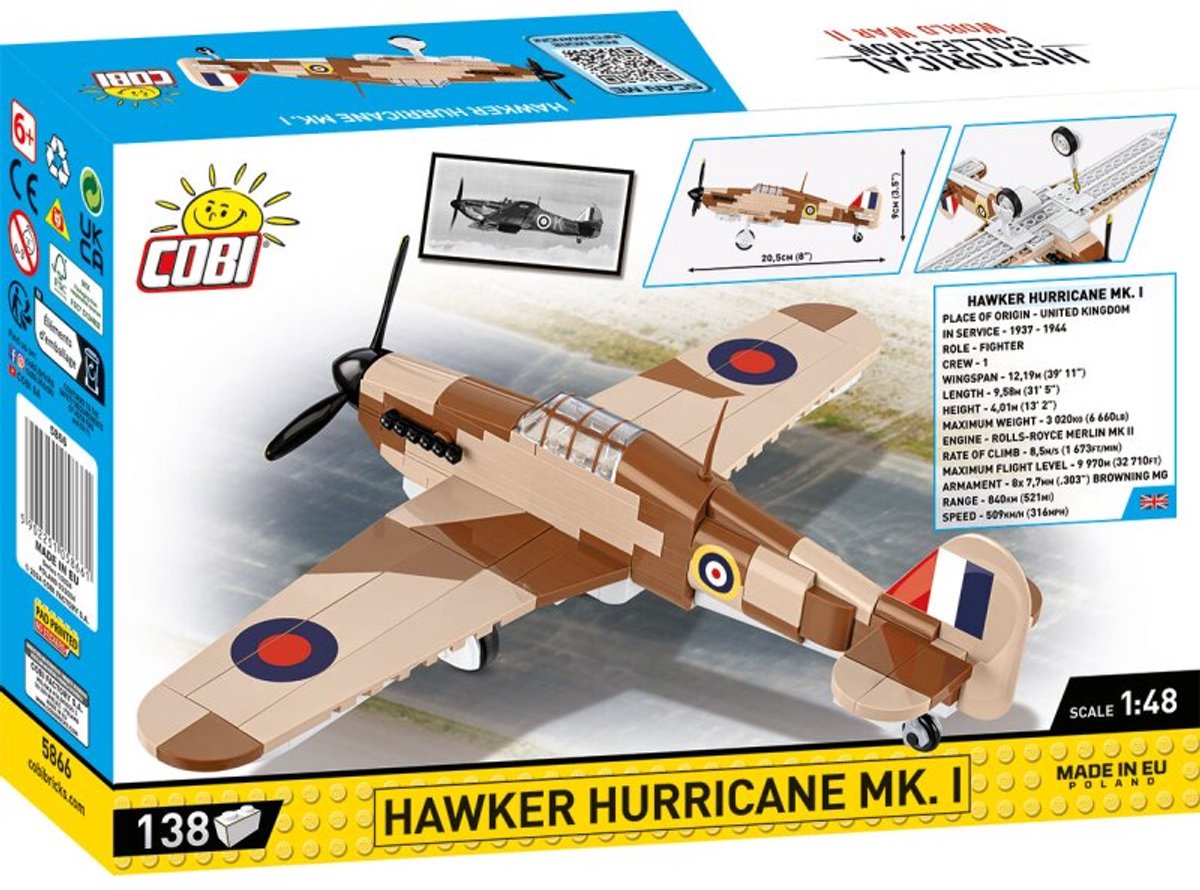 COBI Hawker Hurricane MK.1 - COBI-5866