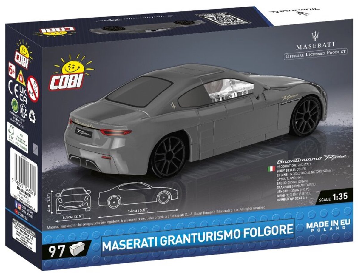 COBI Maserati Granturismo Folgore - COBI-24506