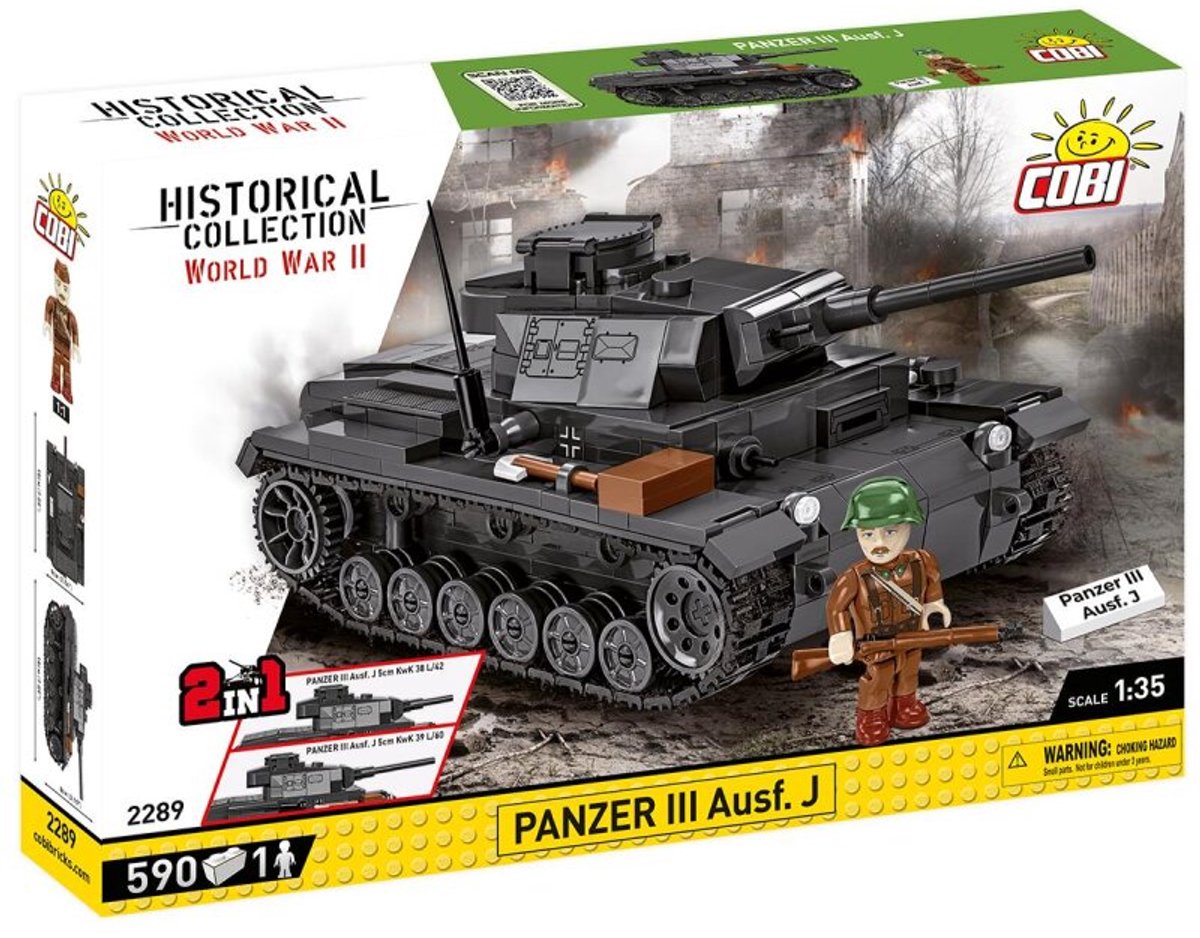 COBI Panzer III AUSF.J - COBI-2289