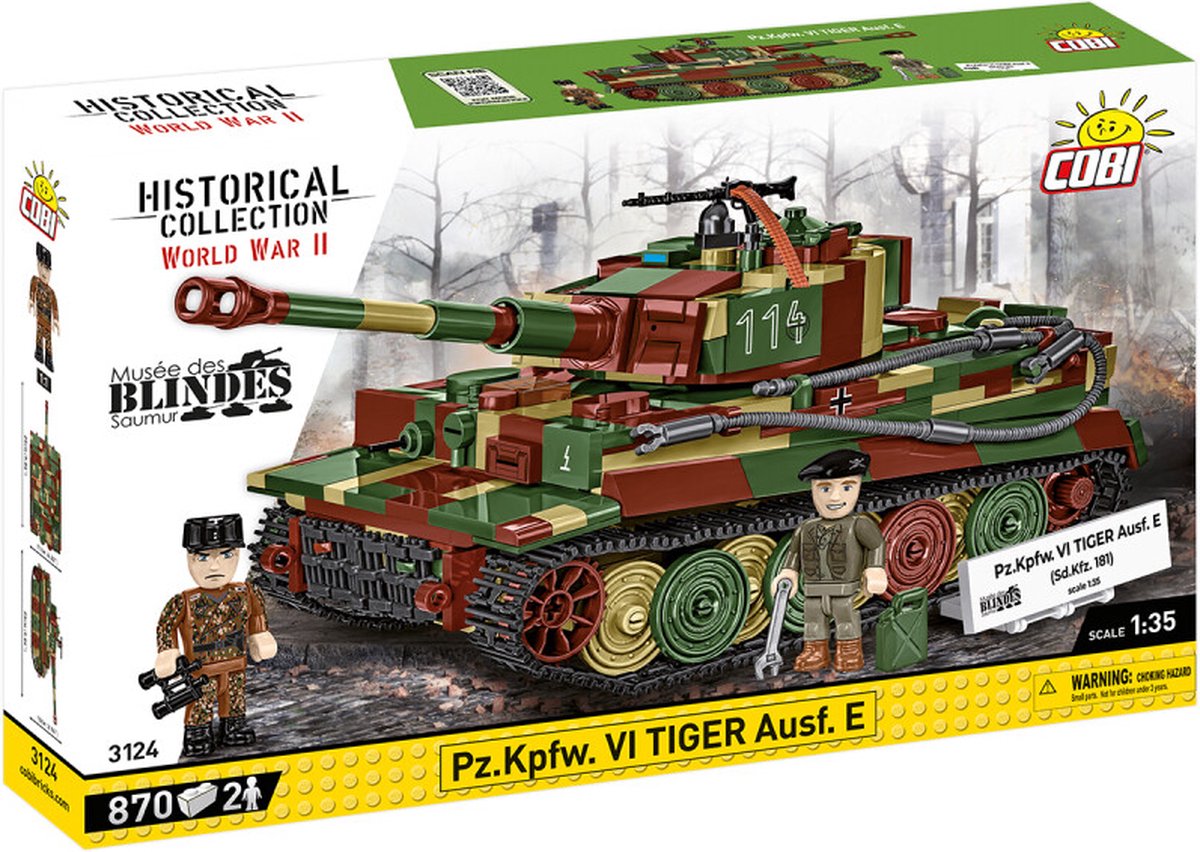 COBI Pz.Kpfw. VI Tijger Ausf. E - COBI-3124