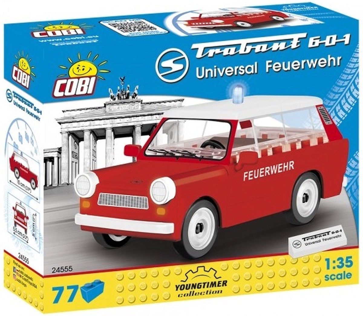 COBI Trabant 601 Universele brandweerwagen - COBI-24555