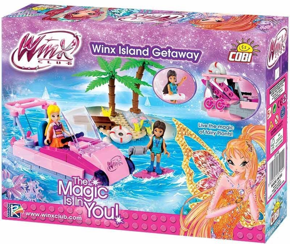 COBI Winx 25145 - Winx Island Getaway