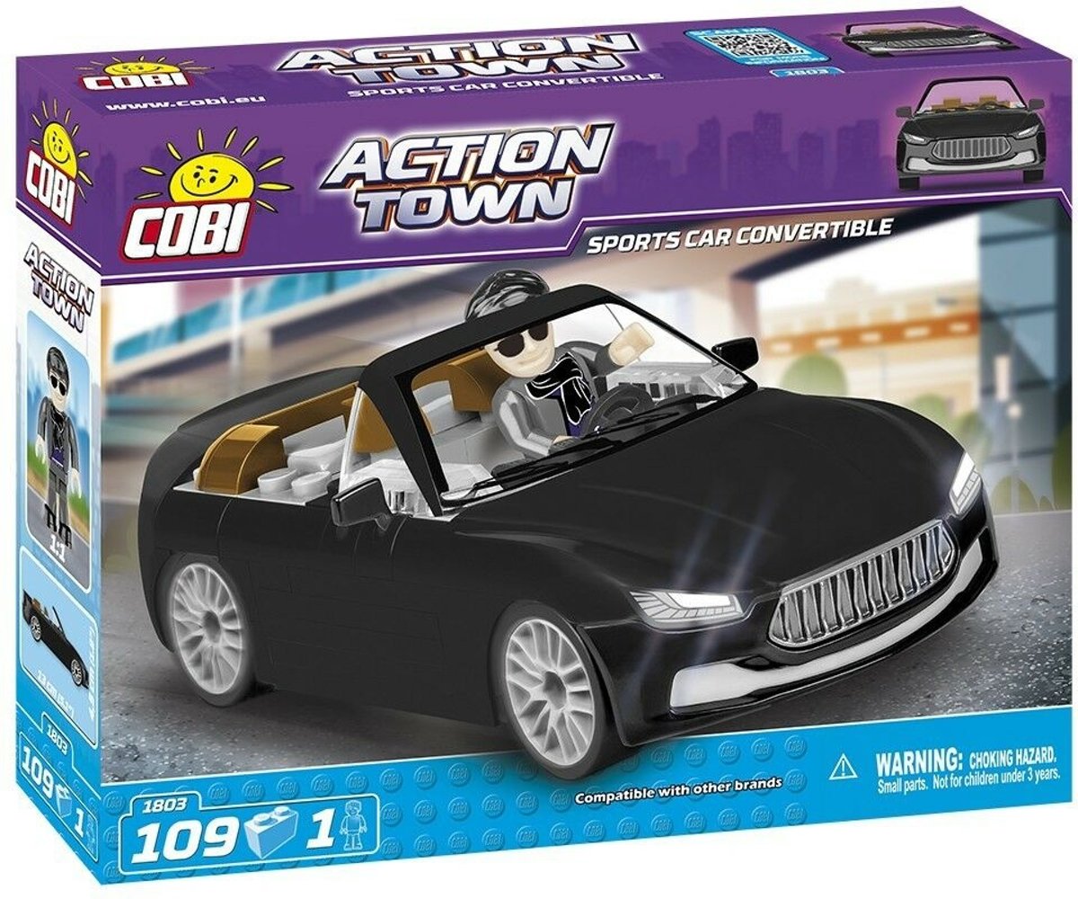 Cobi 109 Pcs Action Town /1803/ Sports Car Convertibl