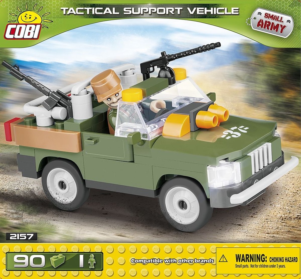 Cobi Small Army Tactical Support Vehicle Bouwset 90-delig 2157
