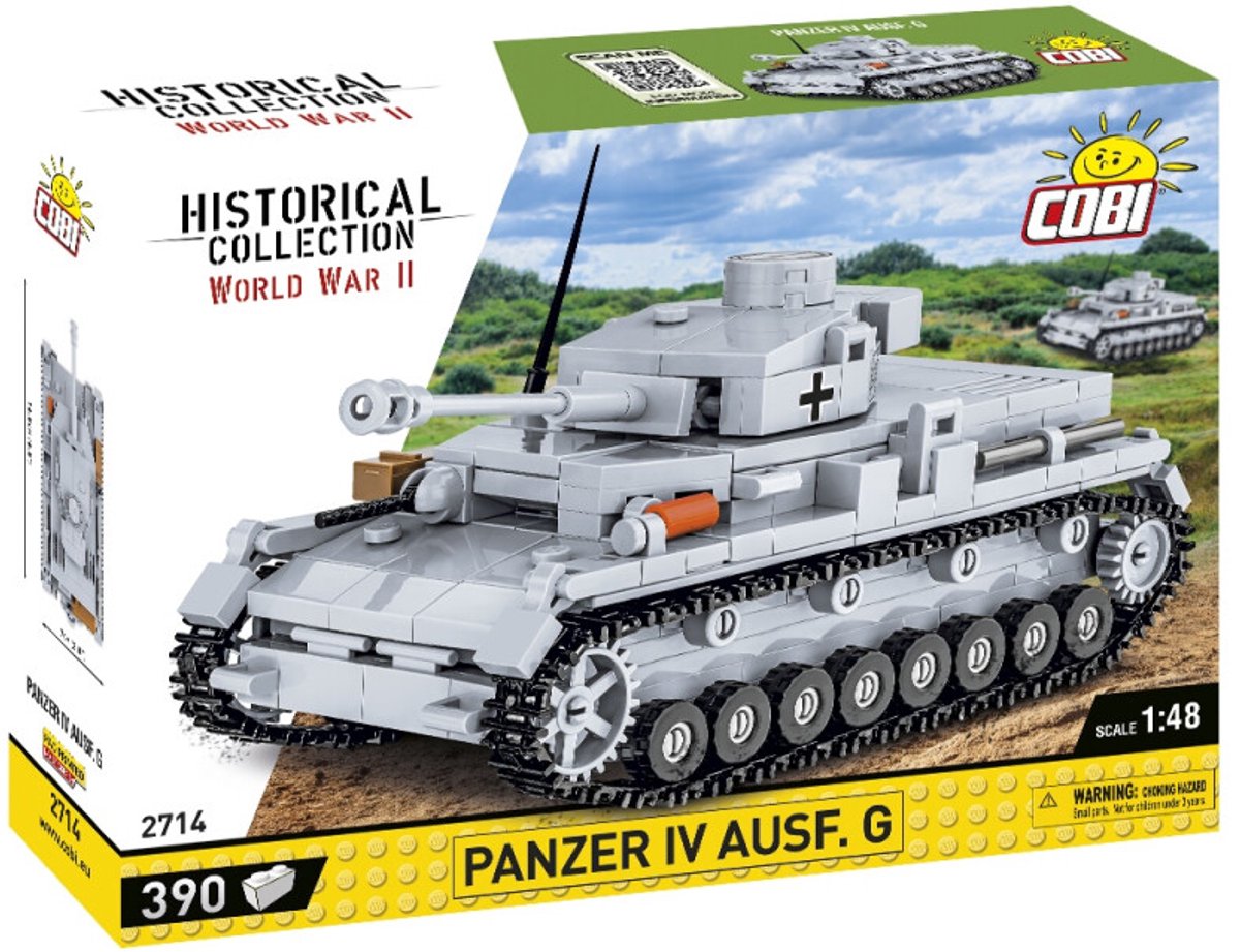 Cobi WW2 2714 - Panzer IV Ausf G