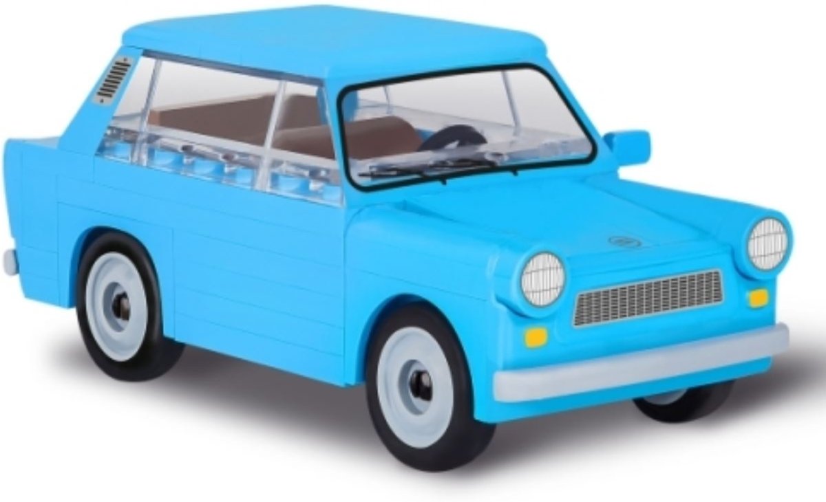 Cobi Youngtimer Bouwpakket Trabant 1:35 Blauw 72 -delig 24539