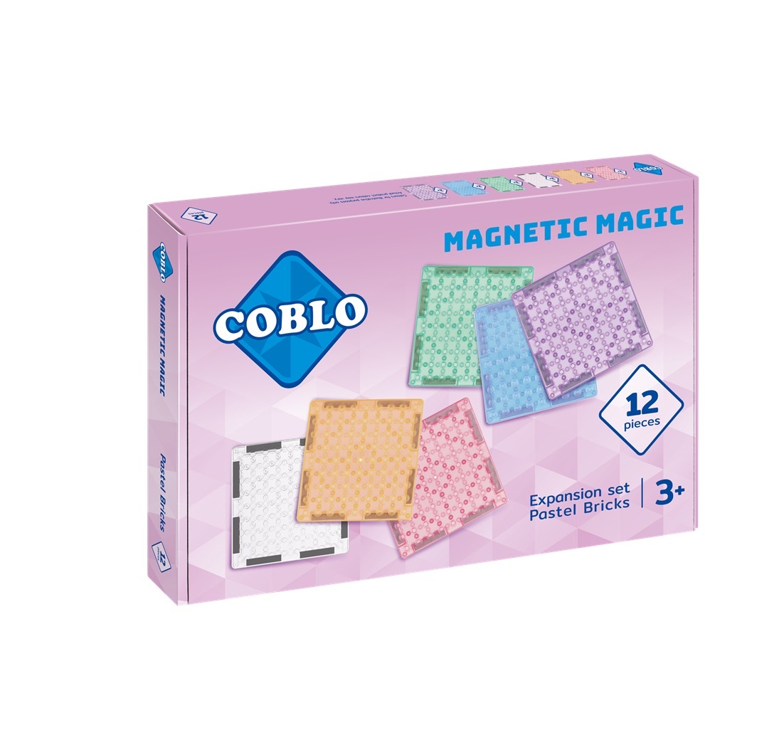 Coblo bricks pastel 12 delig