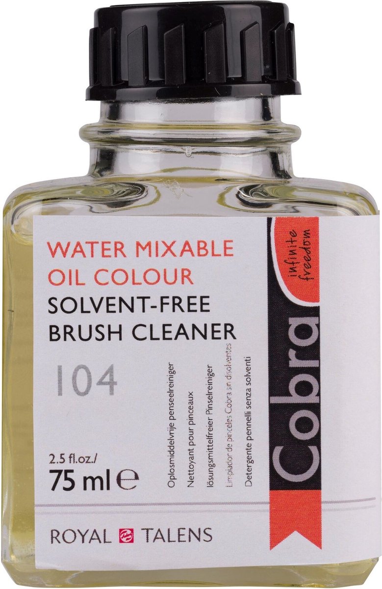 Cobra oplosmiddelvrije penseelreiniger 75 ml (104)