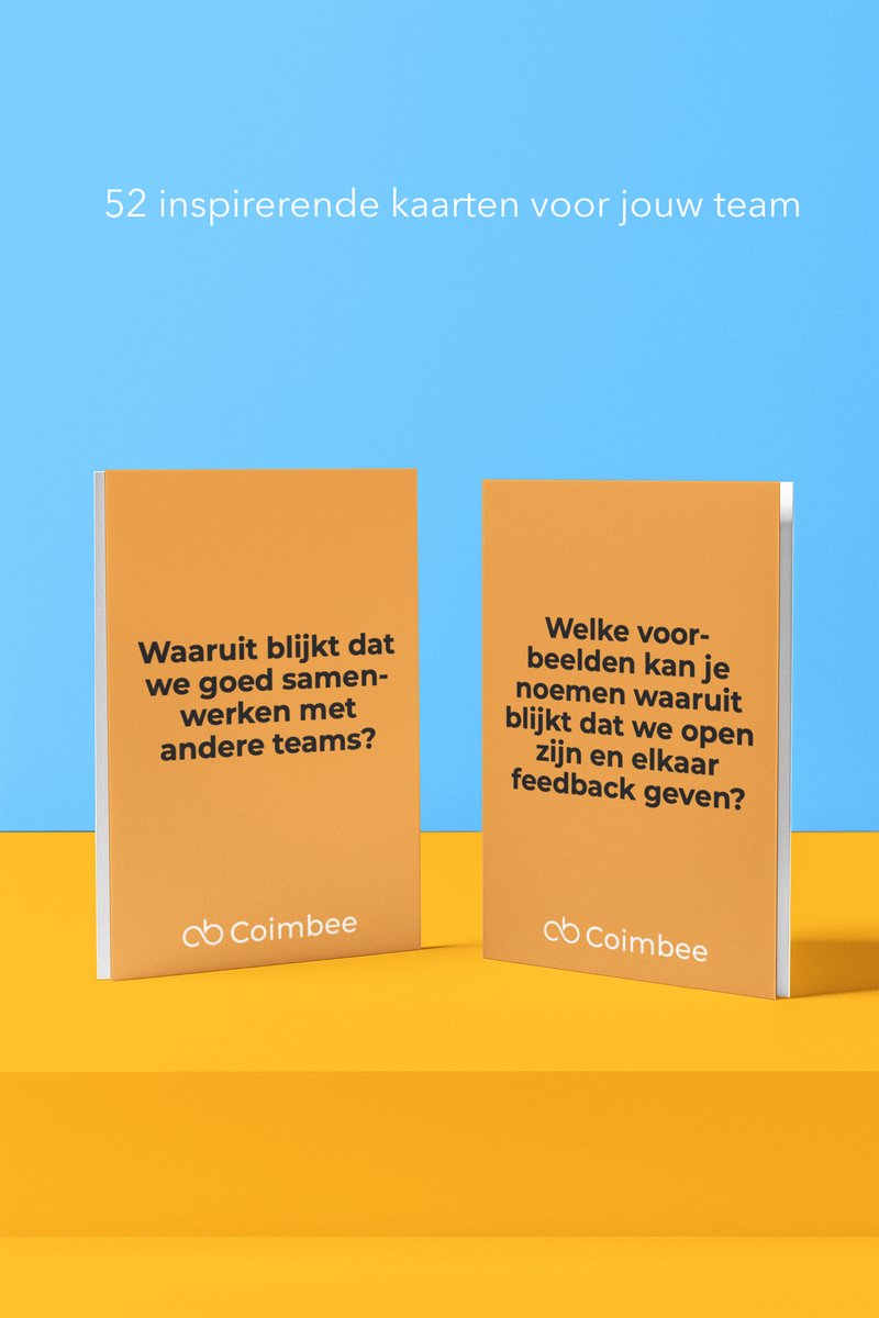 Team kaartspel - ontwikkel je team op leuke, prikkelende en energiegevende manier