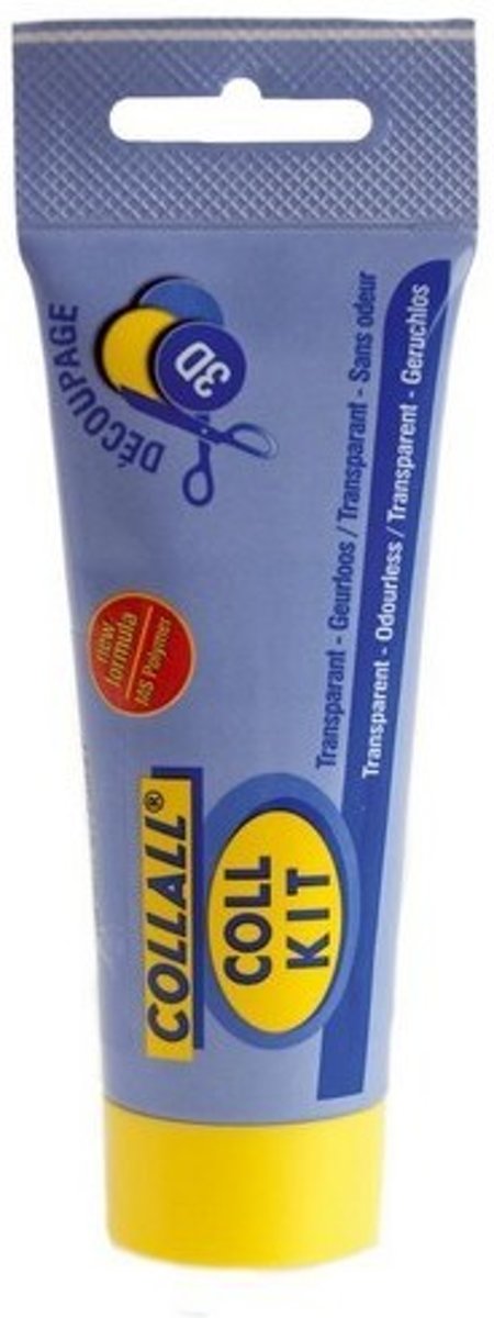   collkit geurloos transparant 80 Milliliter